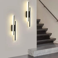 Applique murale led noir