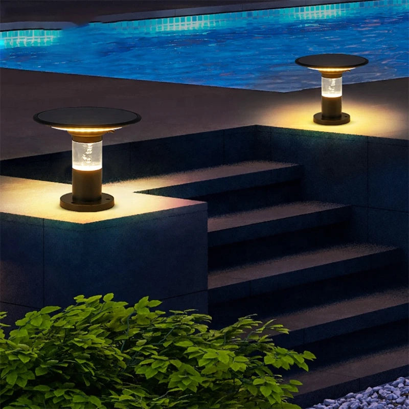 Lampadaire Solaire Extérieur en Aluminium Étanche – Solastice