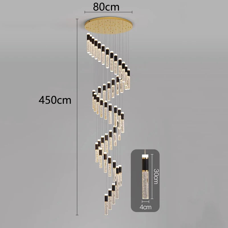 Suspension moderne en alliage pour salle à manger – Arclineia