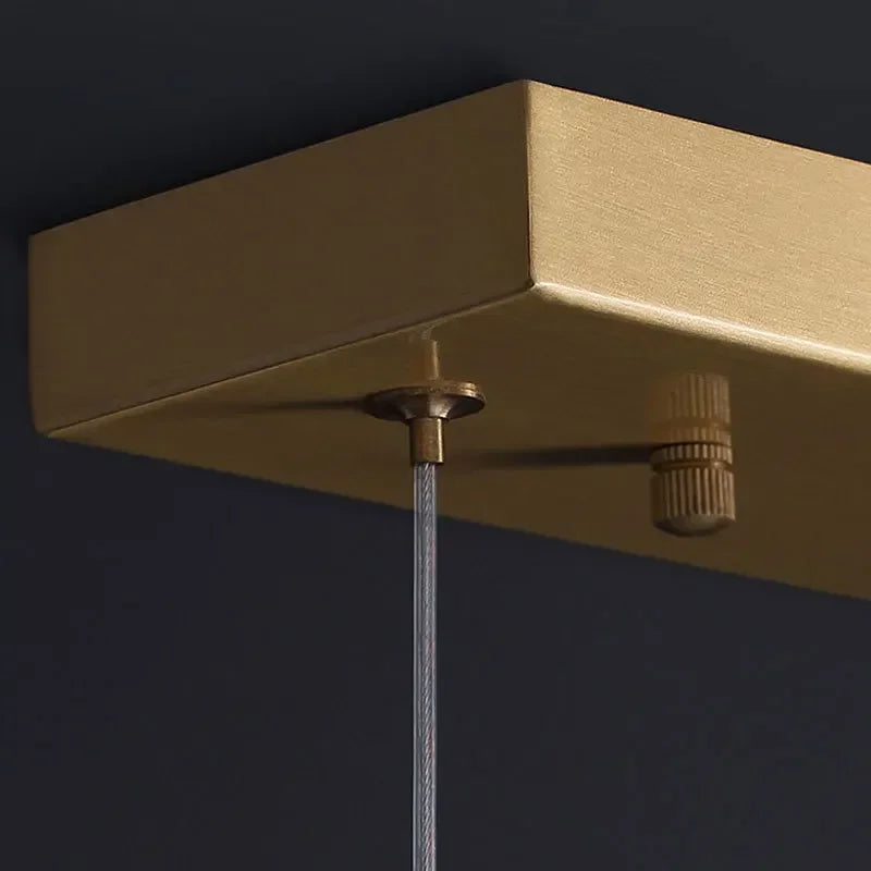 다이닝룸용 노르딕 철제 LED 펜던트 조명 – Oréade