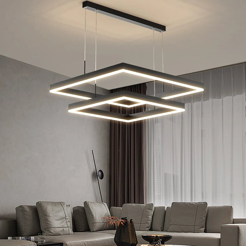 Lustre Moderne en Alliage pour Salle à Manger – Eclariana