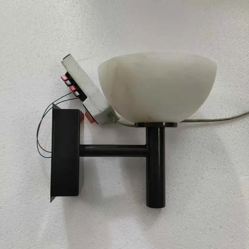 Applique murale en marbre et cuivre pour chambre – Ciraluce