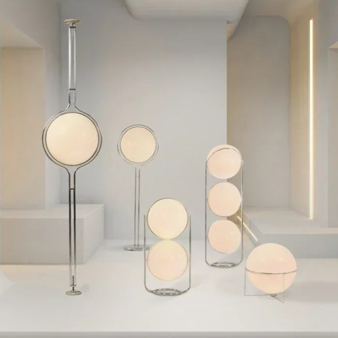 Moderna LED podna lampa od gvožđa za dnevne sobe i spavaće sobe – Deluzio