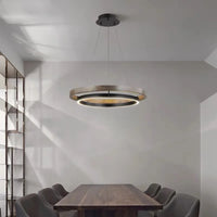 Lustre moderne minimaliste en fer pour salle à manger – Cironde