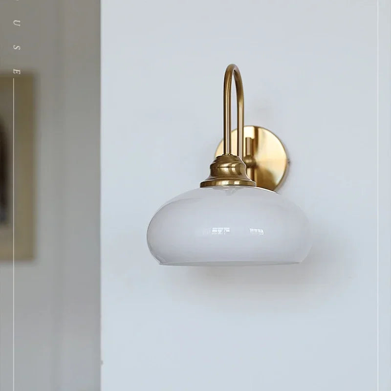 Applique Murale Minimaliste en Verre – Eléganza