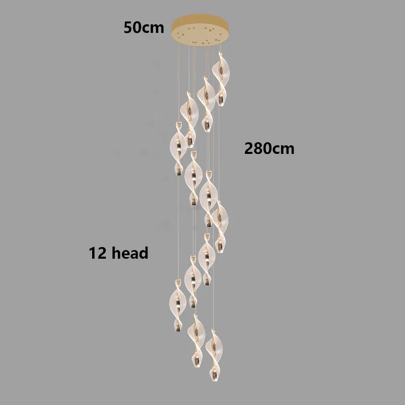 Suspension LED moderne pour salons et salles à manger – Ombrialiste