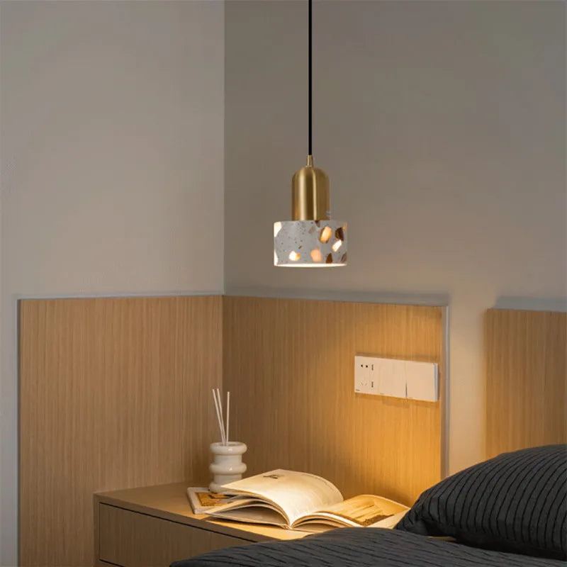 Suspension Intérieur LED Matériaux Nobles Style Moderne – Éclat Terrazzo