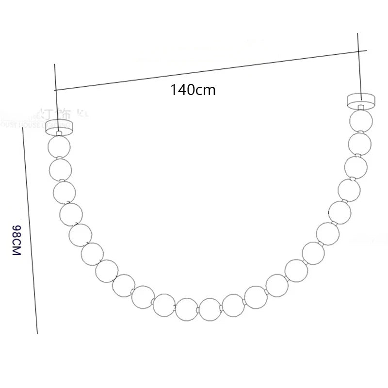 Suspension LED en cristal pour salon et salle à manger – Crysélite