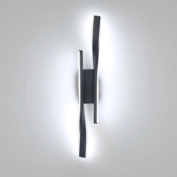 Applique murale moderne noire pour salon – Novaluce