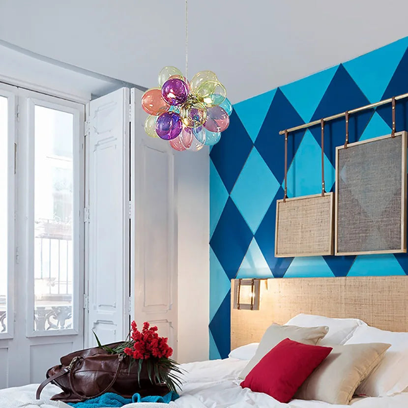 Suspension Ballon Multicolore Ambiance Joyeuse – Elvion