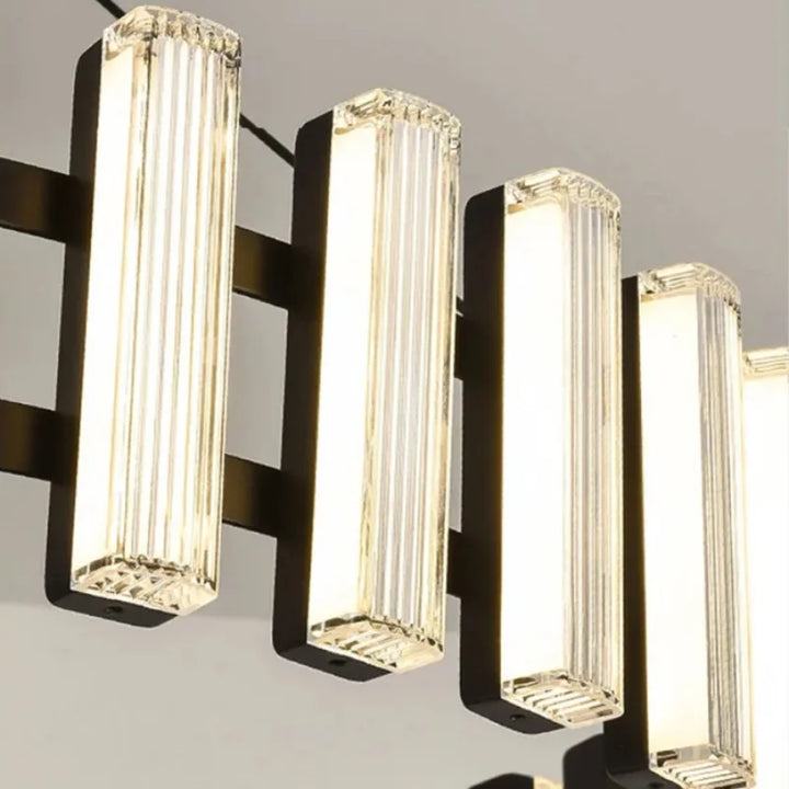 Lustre Circulaire Moderne en Fer pour Salon – Cironde