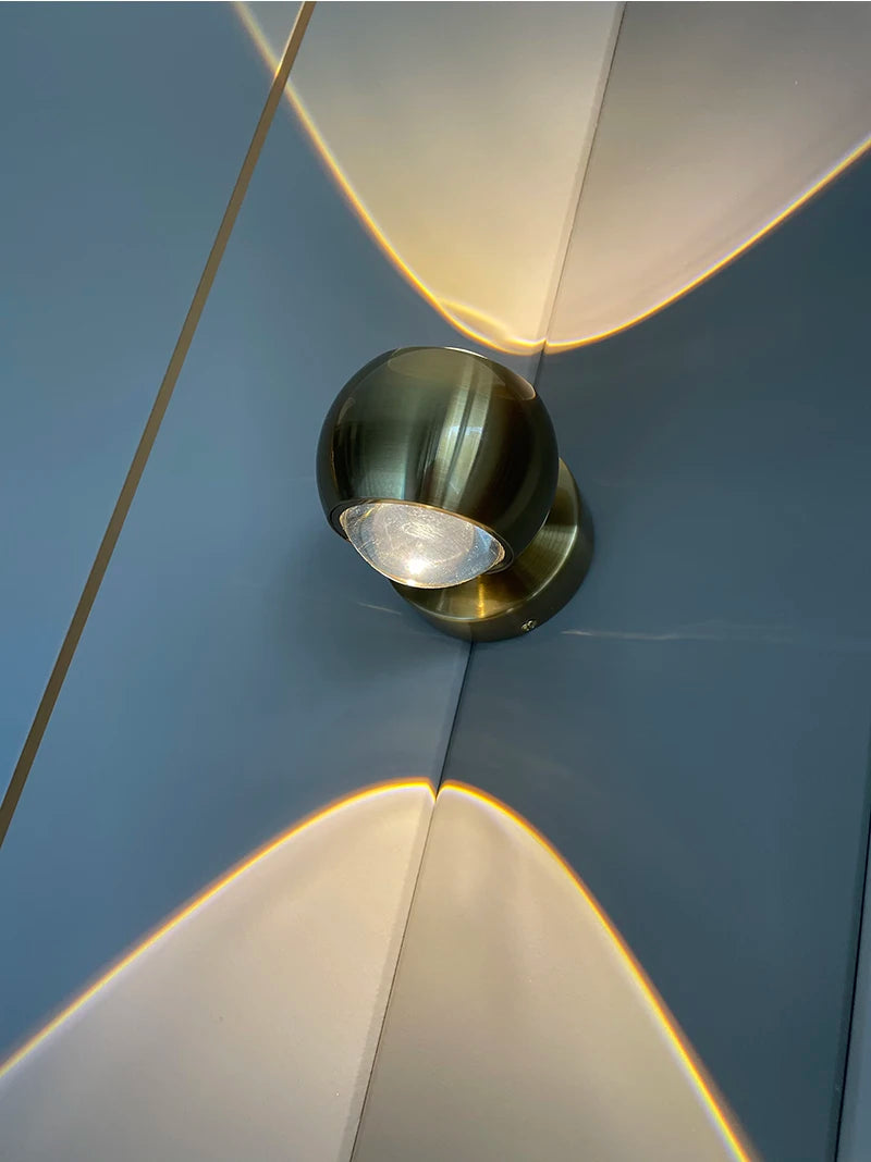 Applique murale minimaliste en aluminium – Alumiscape