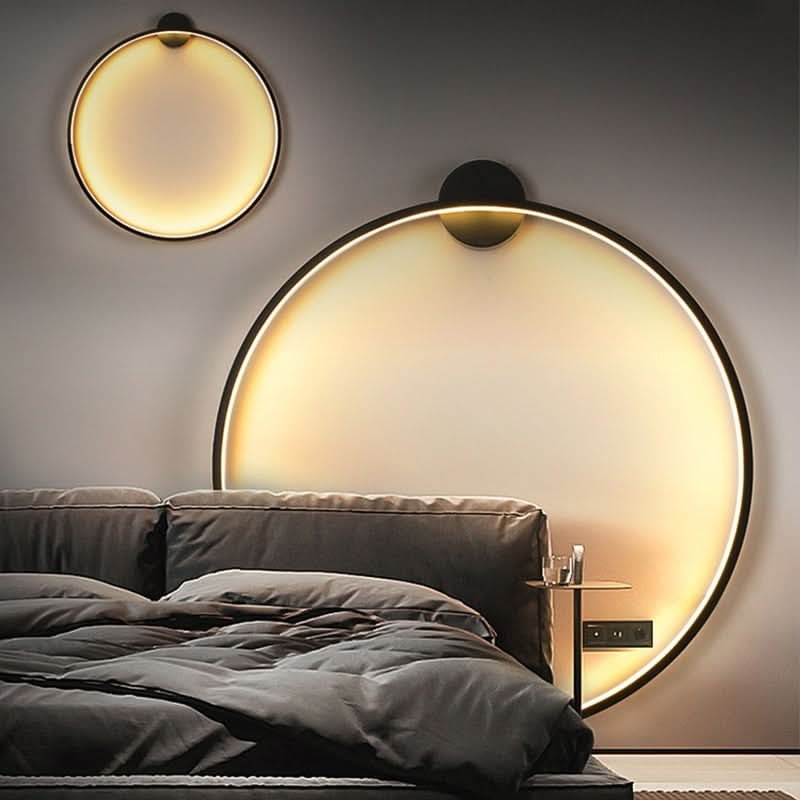 Applique Murale Moderne Forme Cercle Lumineux – Cerchio