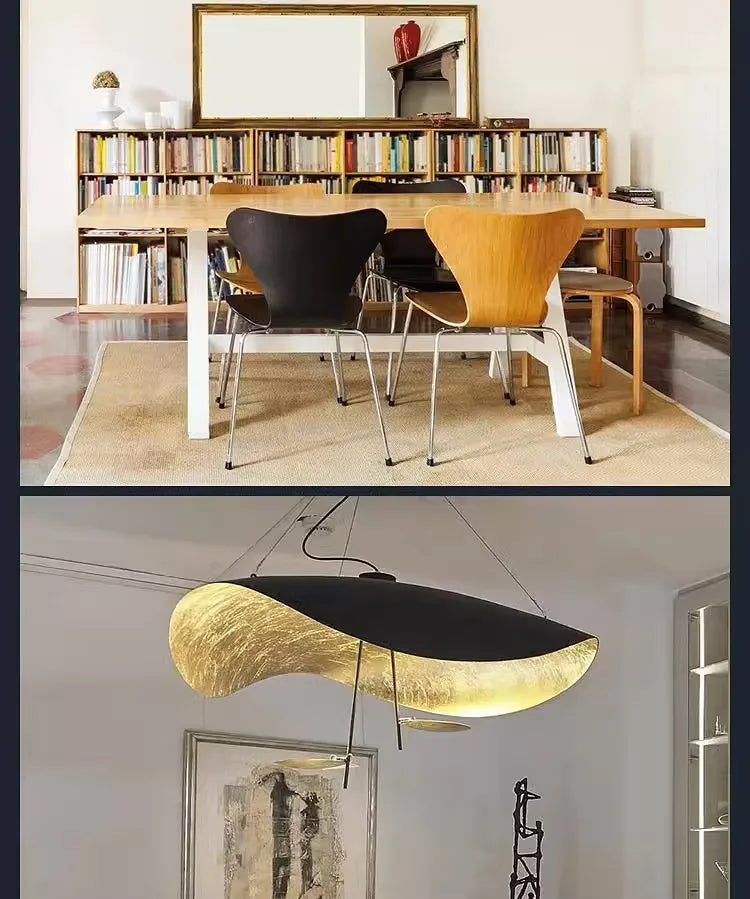 Suspension LED moderne en alliage pour salon et restaurant – Orluxia