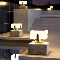 Lampe solaire de jardin en acier inoxydable – Solastice