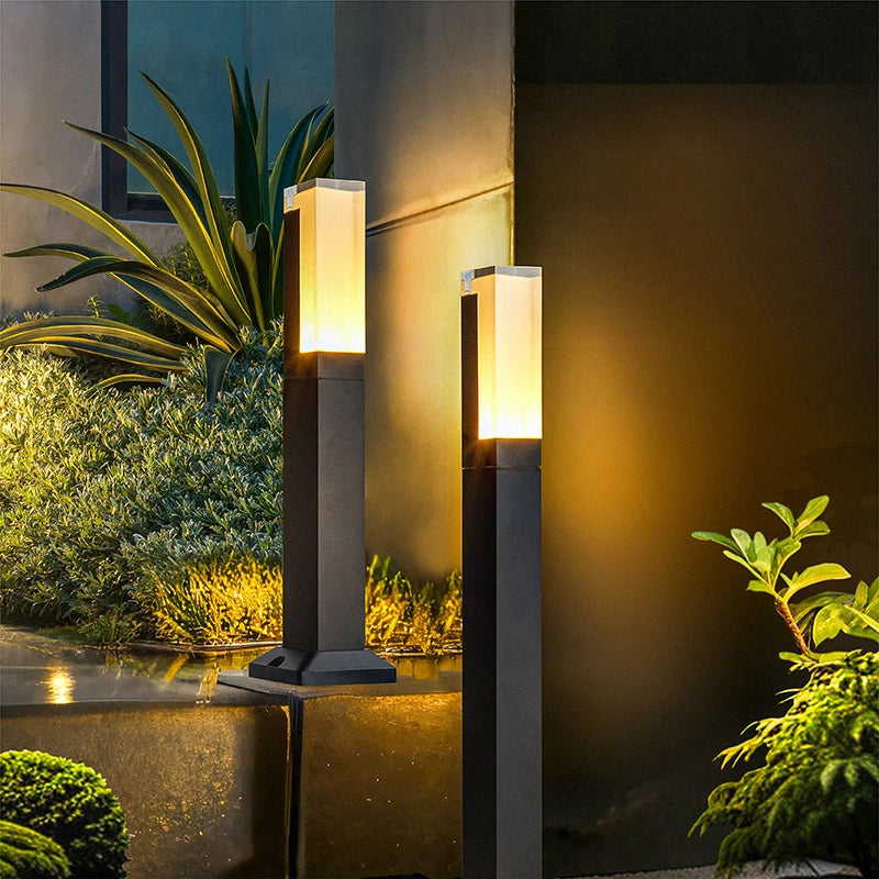 Lampadaire LED en aluminium pour jardin – Valurencia