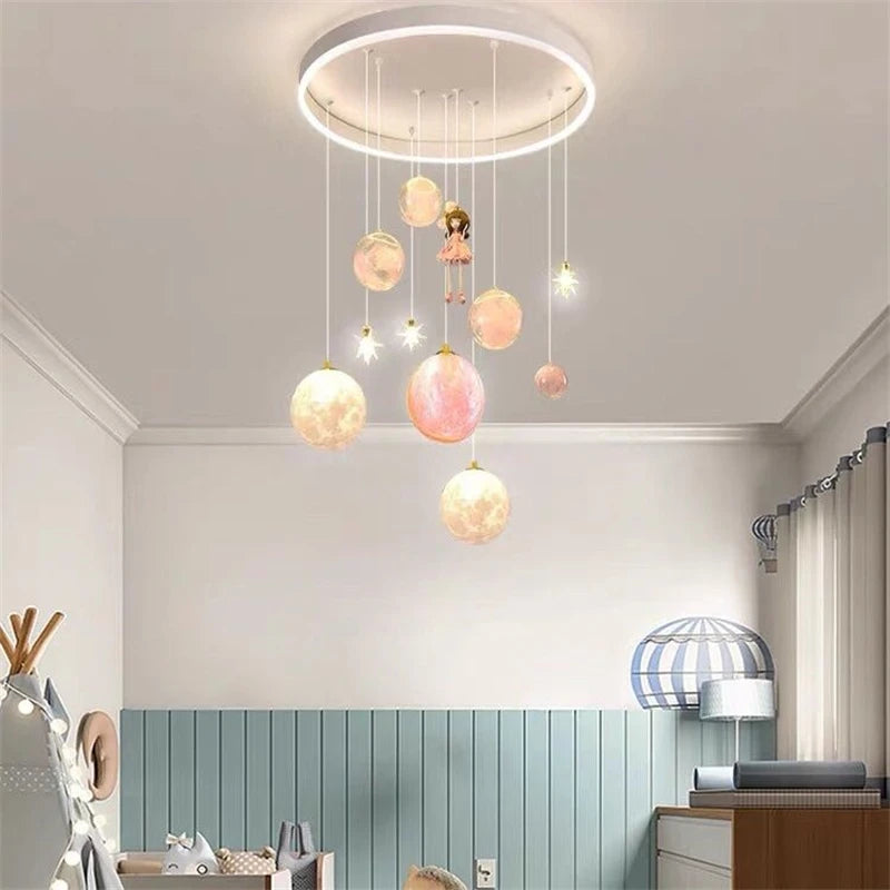 Suspension Enfant LED Dimmable Design Céleste – Dringas