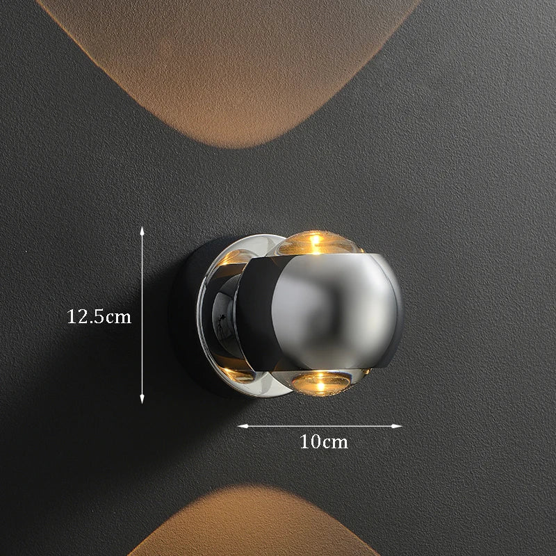 Applique murale minimaliste en aluminium – Alumiscape