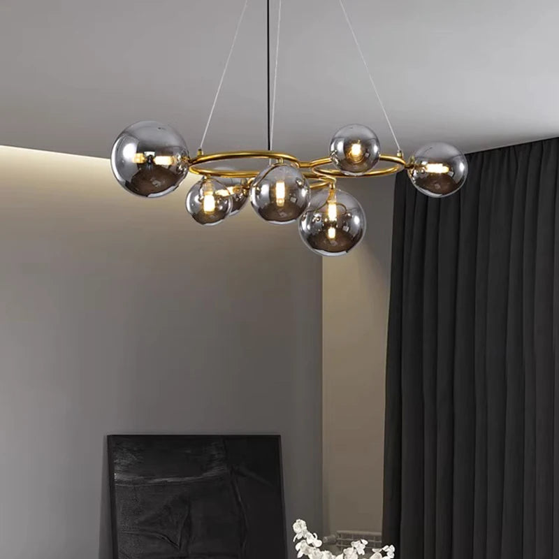 Suspension LED moderne pour salon et salle à manger – Ciranelle