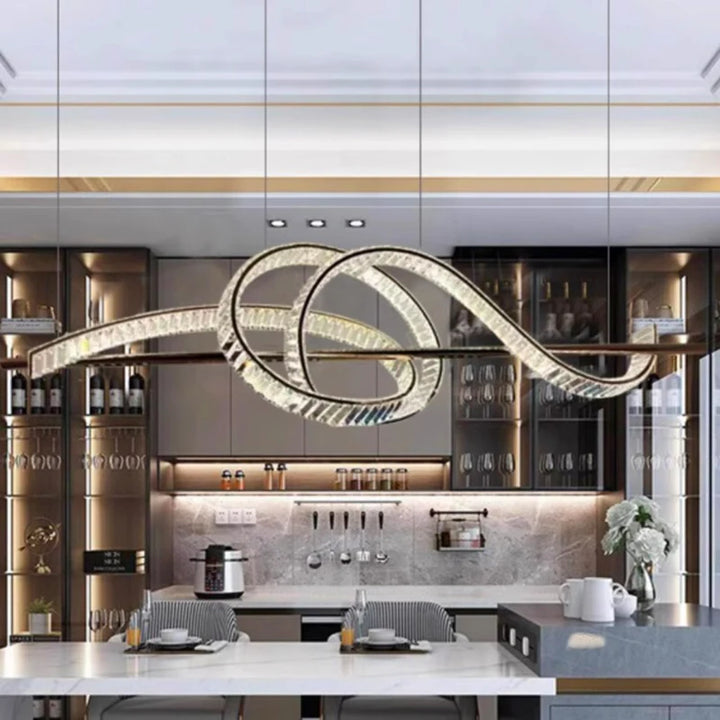 Lustre en Cristal Moderne pour Salon – Cristarion