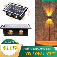 Applique murale solaire LED moderne pour jardin – Solastre