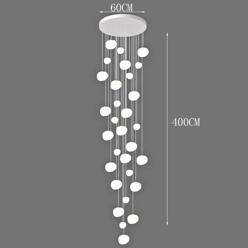 Suspension moderne en alliage pour salon – Heliora