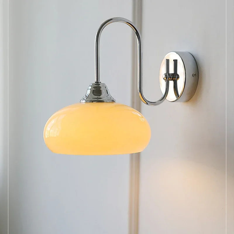 Applique Murale Minimaliste en Verre – Eléganza