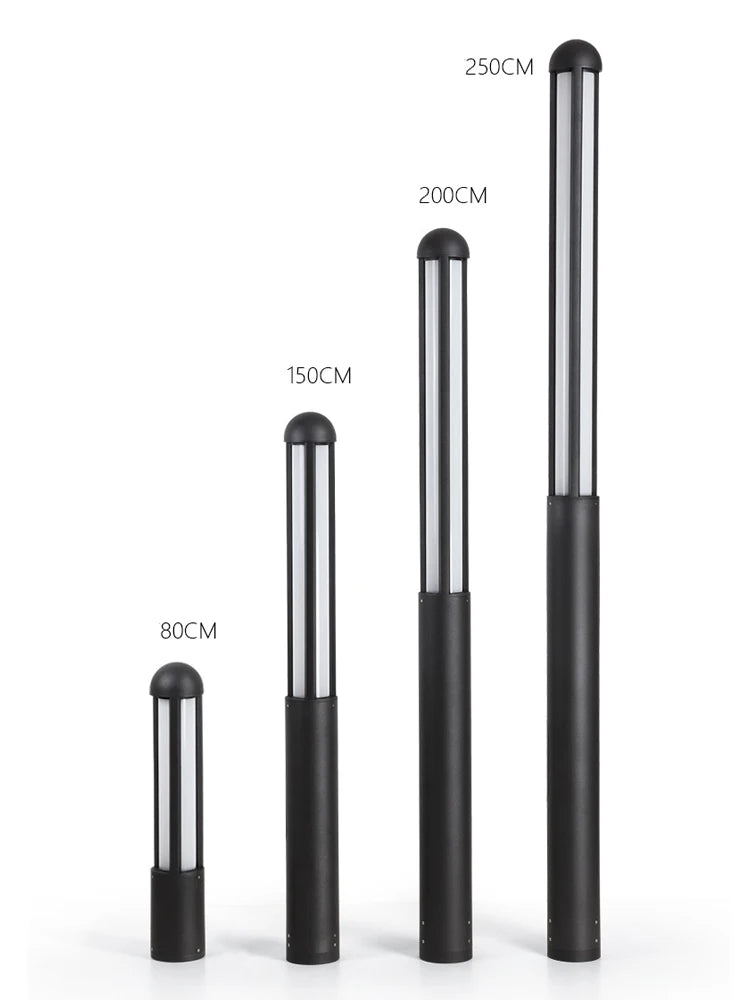 Lampadaire extérieur en aluminium LED étanche – Arcluminis