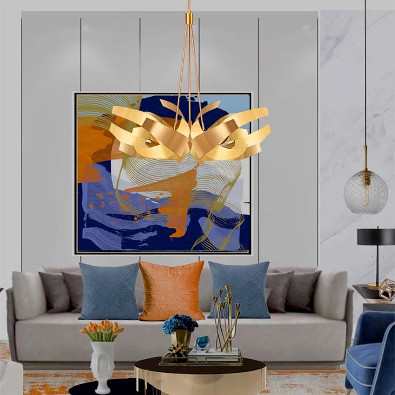 メタル＆アクリルのモダンペンダントライト – Cristallo