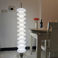 Lampadaire Contemporain et Acrylique Variateur Inclus – Tour d’Ondes