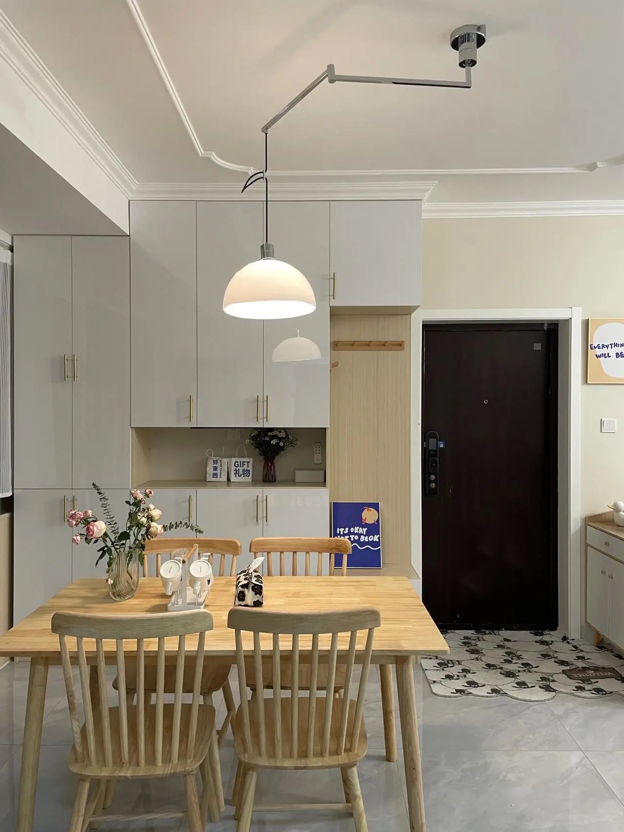 Suspension LED minimaliste nordique pour cuisines et études – Célinova