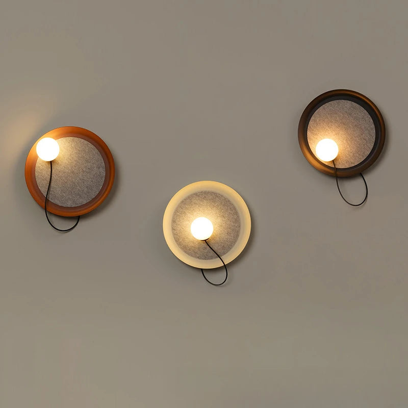 Applique Murale Nordique Minimaliste en PVC pour Chambre – Armoniel