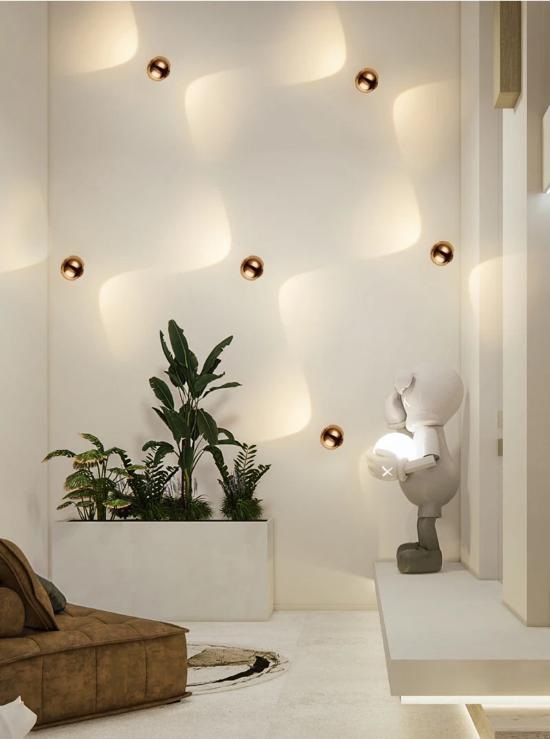 Applique murale minimaliste en aluminium – Alumiscape