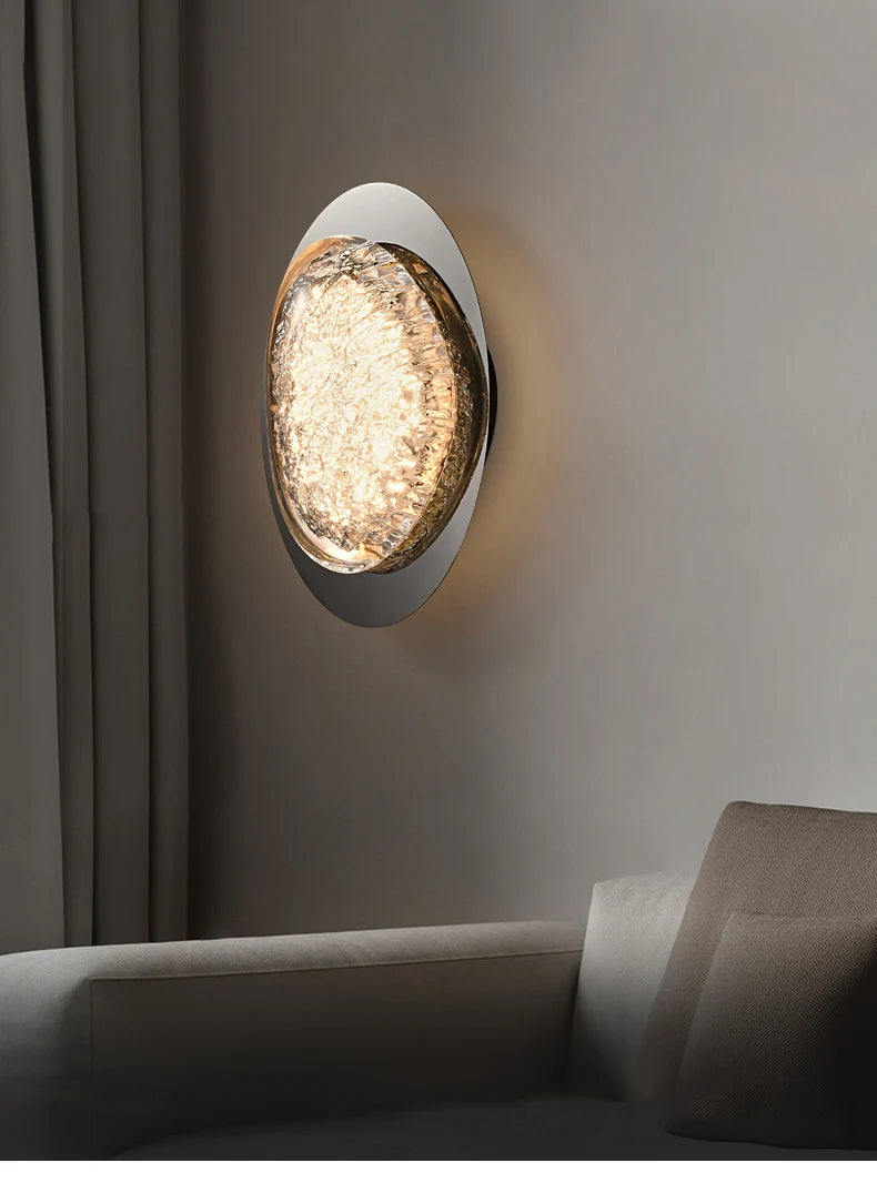 Applique Murale Art Déco en Acrylique pour Chambre – Séréniteia