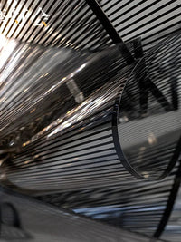 Plafonnier moderne en PVC noir pour chambre à coucher – Noctura