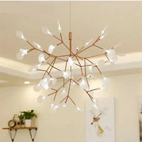 Suspension Design Branche Nordique Éclat Sculptural – Firefly