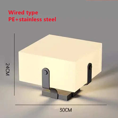 Lampe solaire de jardin en acier inoxydable – Solastice