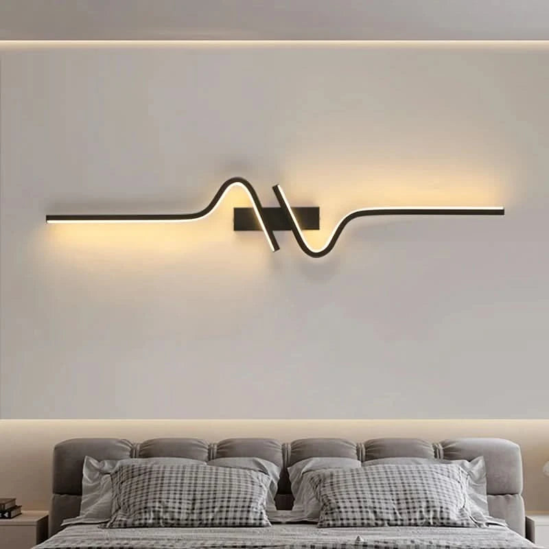 Applique Murale LED Design Minimaliste Éclairage Durable – Sinuo