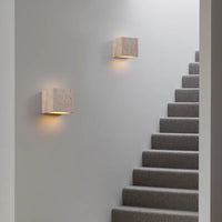 Applique Murale Blanc  LED Design Escalier – Donapia