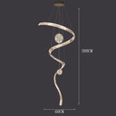 모던 크리스탈 펜던트 조명(거실용) – Crystella