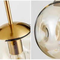 Suspension Nordique en Verre pour Salon et Chambre – Orbalya