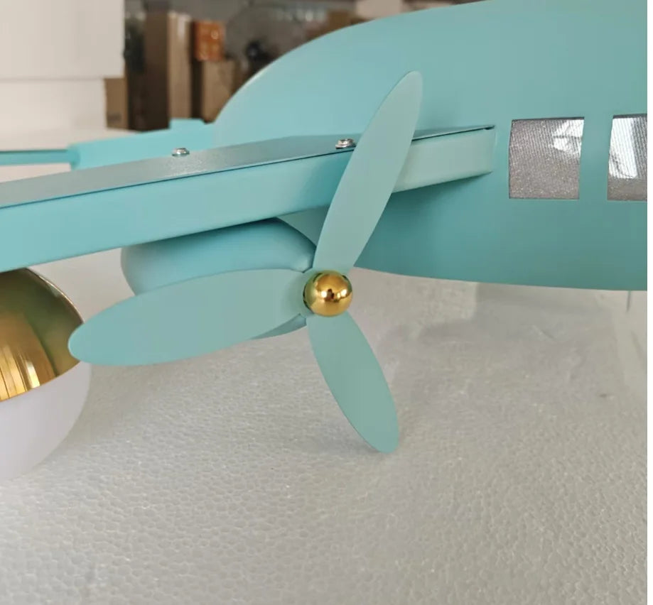 Plafonnier en bambou pour chambre d'enfant – Aerolys