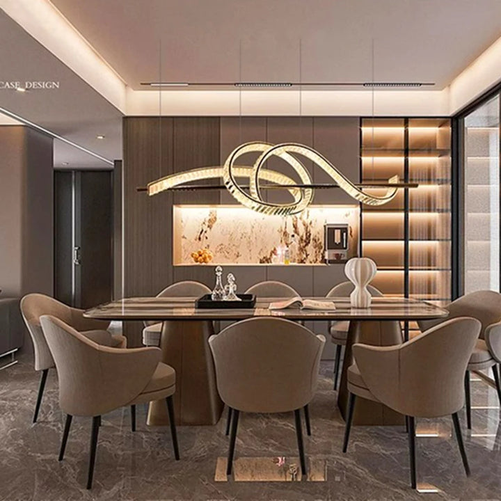 Lustre en Cristal Moderne pour Salon – Cristarion