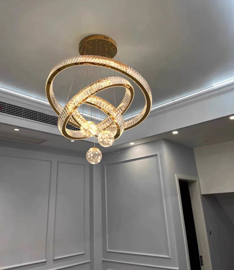 Lustre Cristal Moderne pour Salon et Salle à Manger – Cristarion