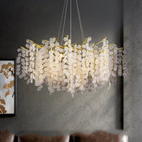Lustre Cristal Moderne pour Salle à Manger – Crystalline