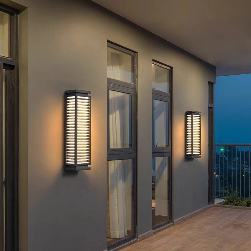 Applique murale extérieure en acier inoxydable – Serenys