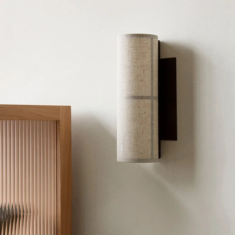 Applique murale vintage en tissu pour chambre – Zénitude