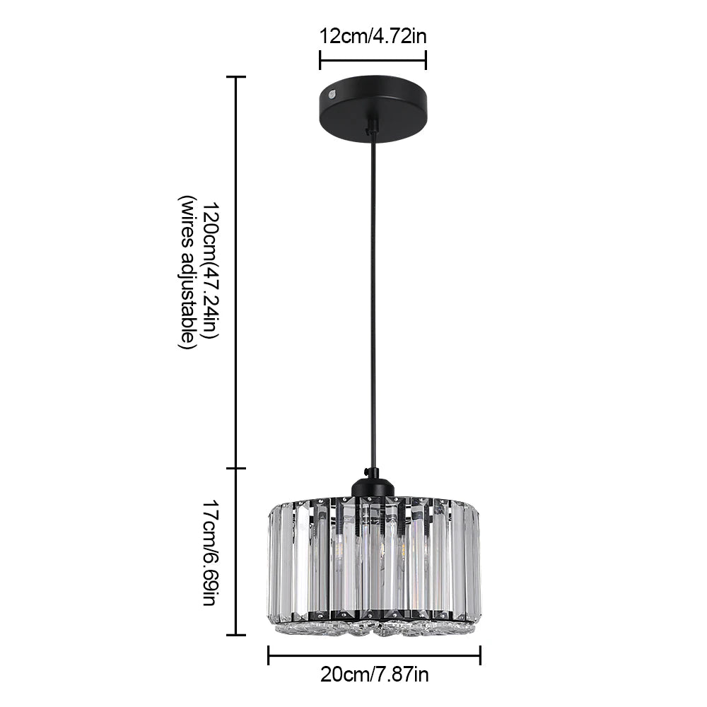 Plafonnier Cristal Doré pour Chambre – Célestine