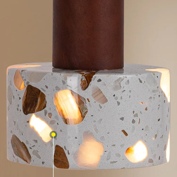 Suspension Intérieur LED Matériaux Nobles Style Moderne – Éclat Terrazzo