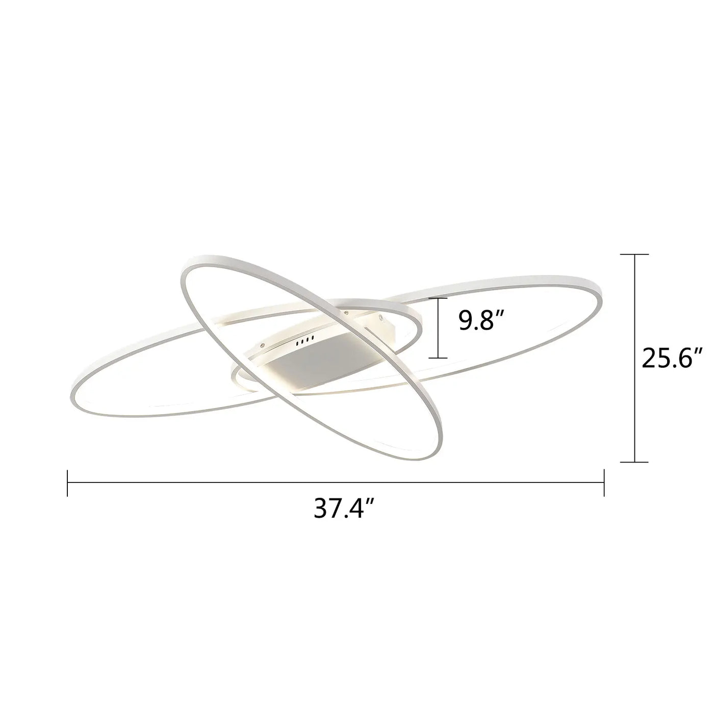 Plafonnier moderne en aluminium pour salon – Alumode